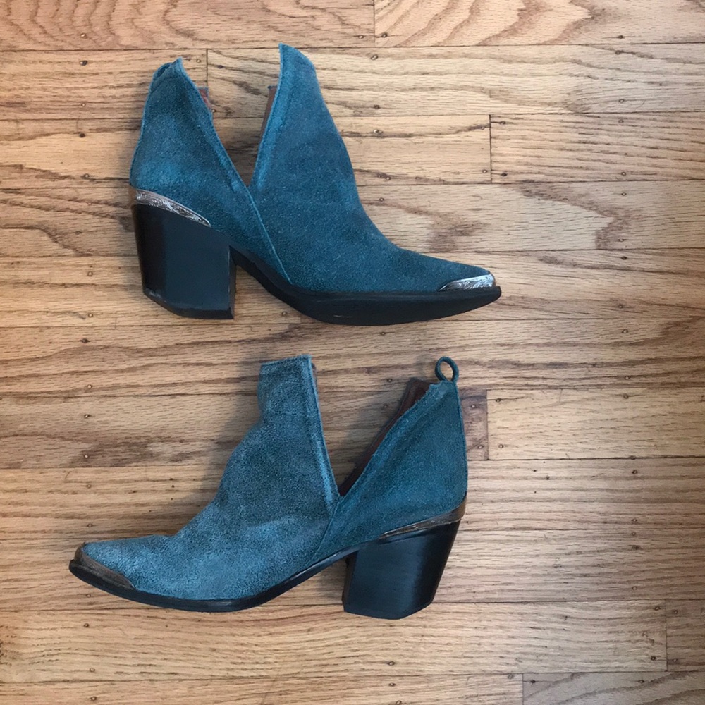 Jeffrey Campbell ankle boot southwestern style